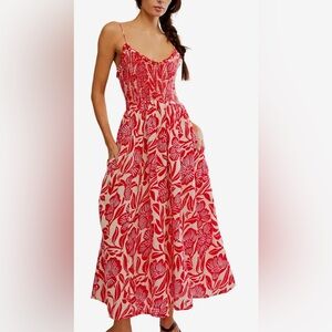 Free People Sweet Nothings Midi Dress